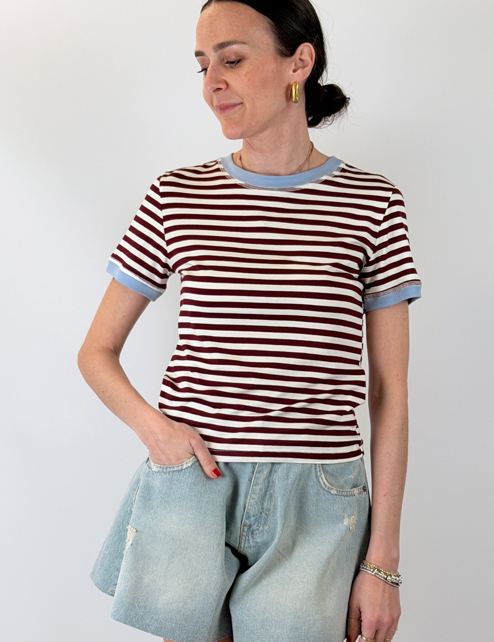 T-shirt righe