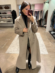 Cappotto over cintura+spalline