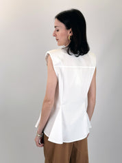 Camicia smanicata godet