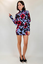 Mini dress fiori