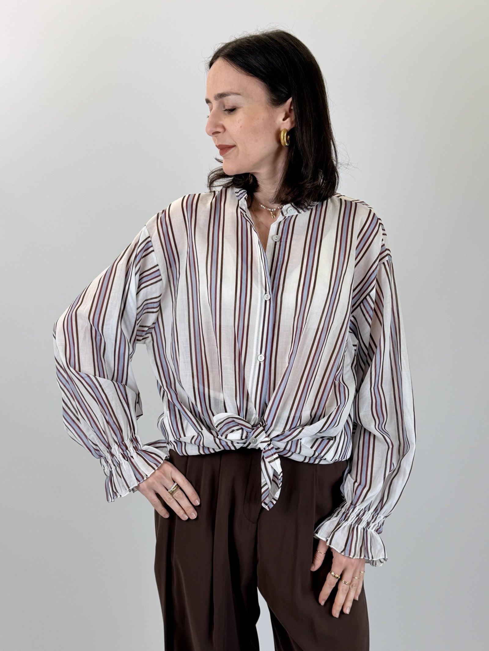 Camicia gessata