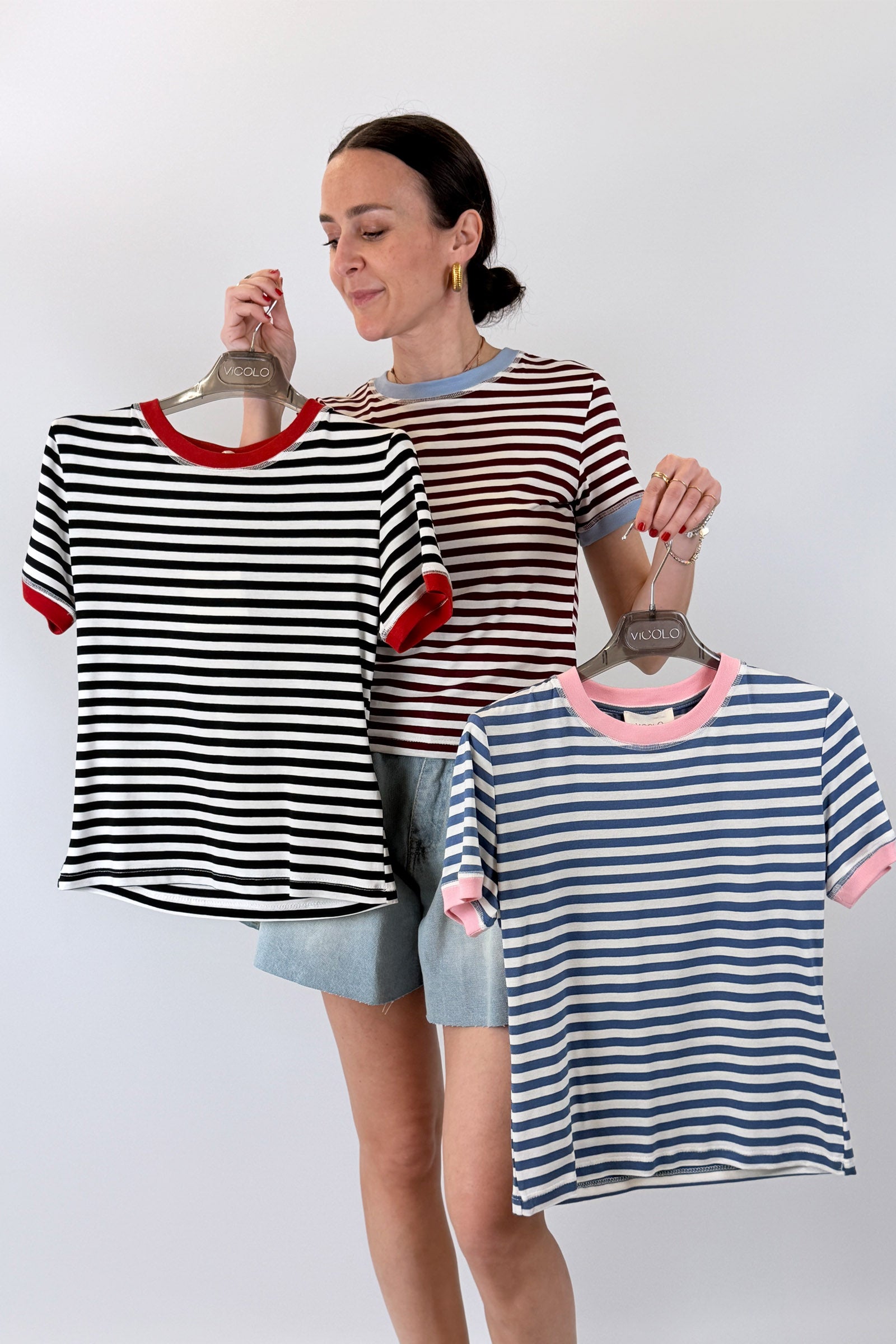 T-shirt righe