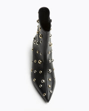 Stivaletto kitten studded