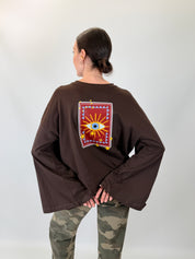 T-shirt manica ampia EYE