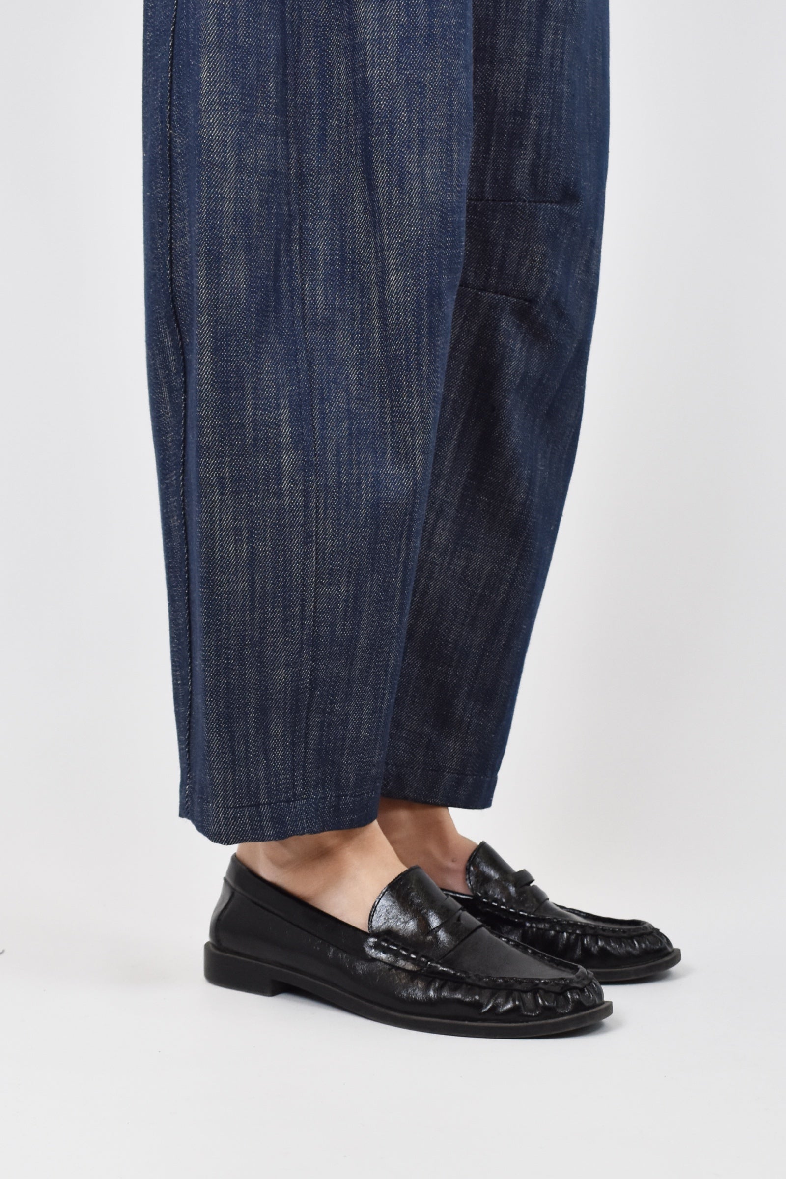 Mocassino arricciato