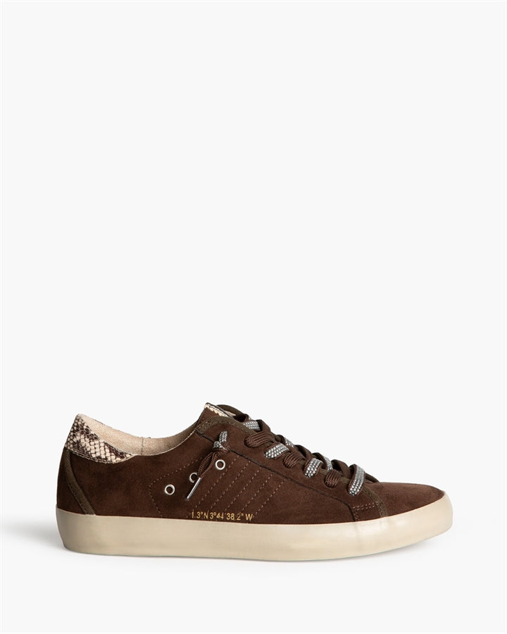 Sneaker dettaglio pitone