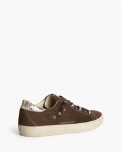 Sneaker dettaglio pitone