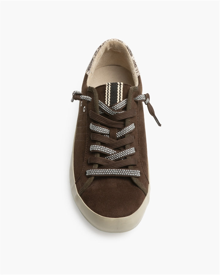 Sneaker dettaglio pitone