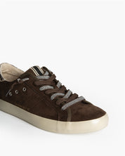 Sneaker dettaglio pitone