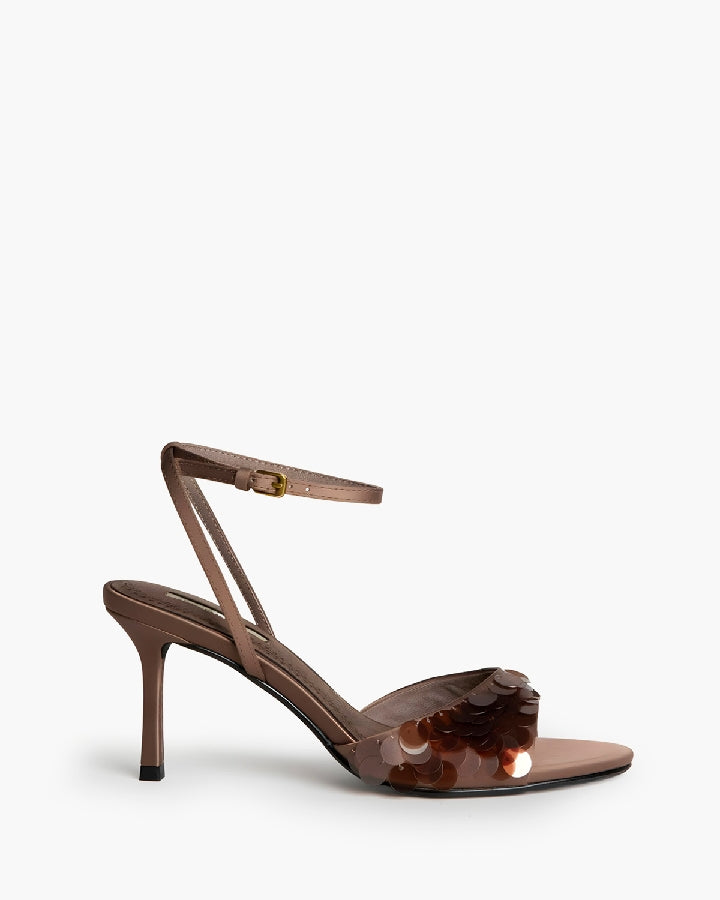 Sandalo con paillettes