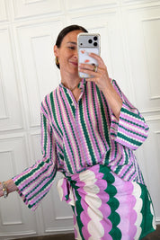 Camicia fantasia optical