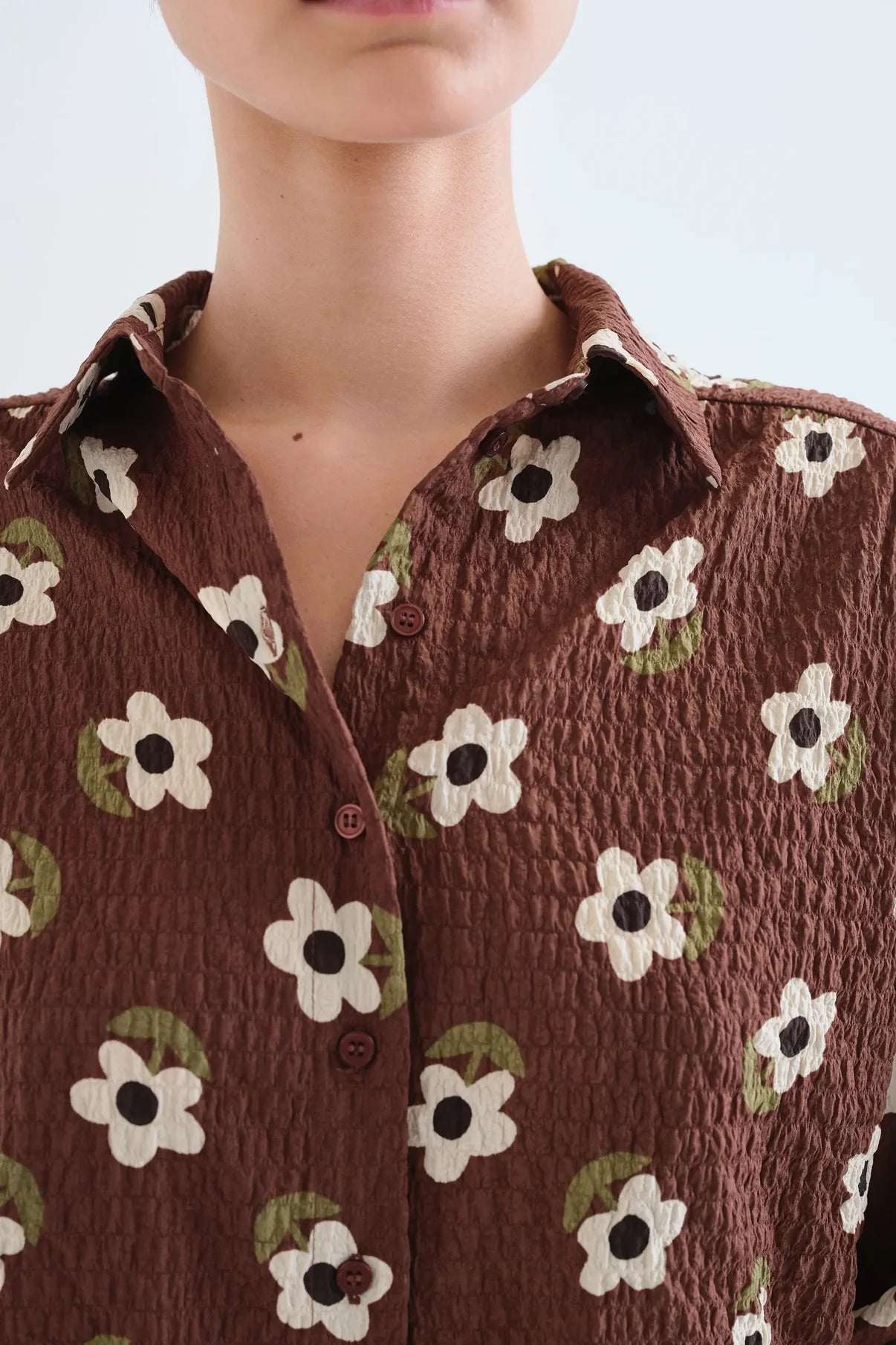 Camicia stampa FLOWERS