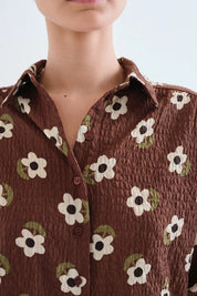 Camicia stampa FLOWERS