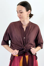 Camicia voile cotone
