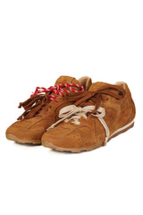 Sneakers suede lacci bicolor