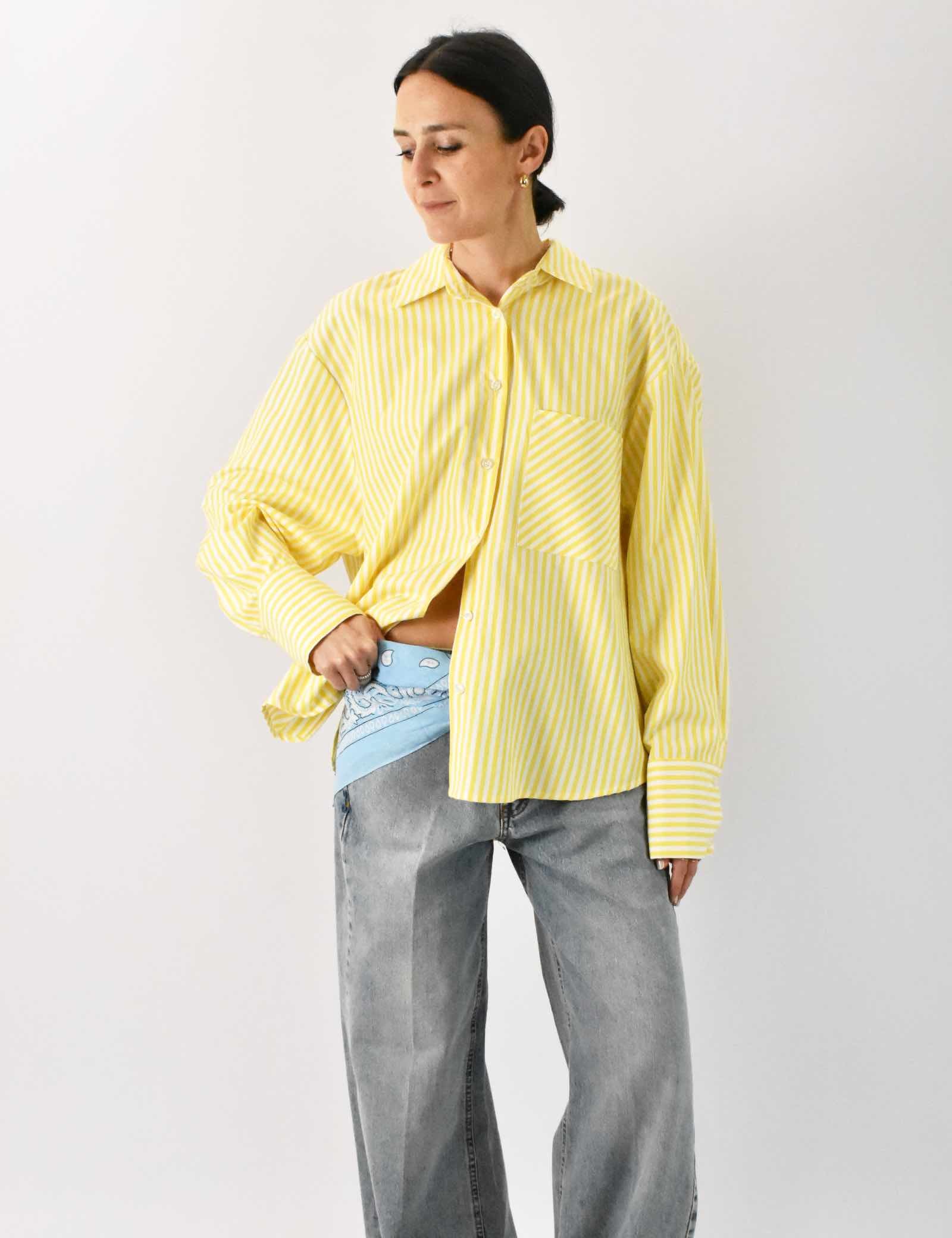 Camicia a righe con bandana