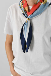 T-shirt foulard