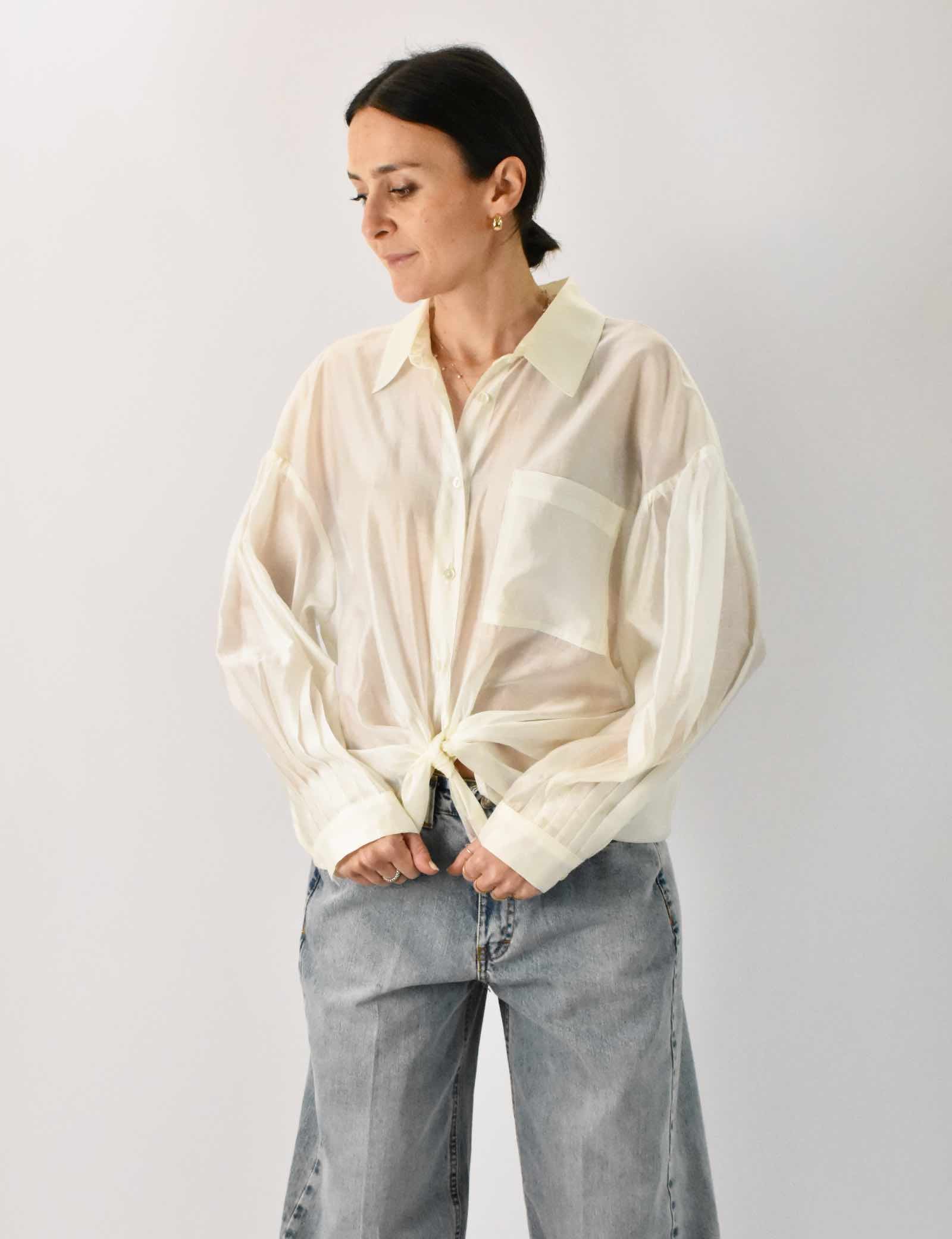 Camicia nodo e tasca