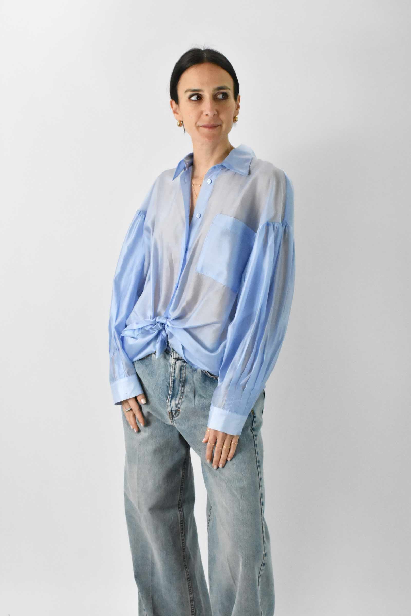 Camicia nodo e tasca