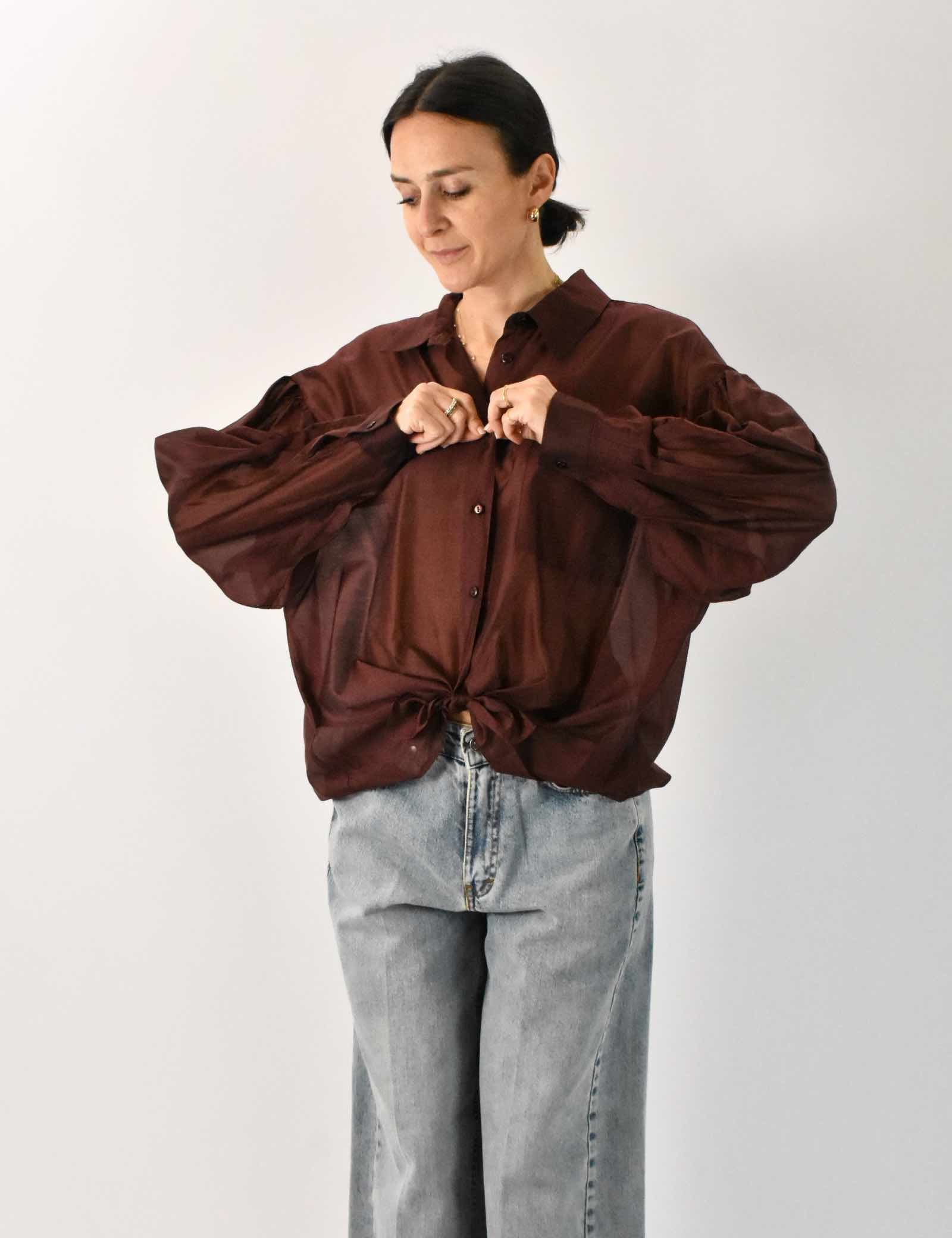 Camicia nodo e tasca