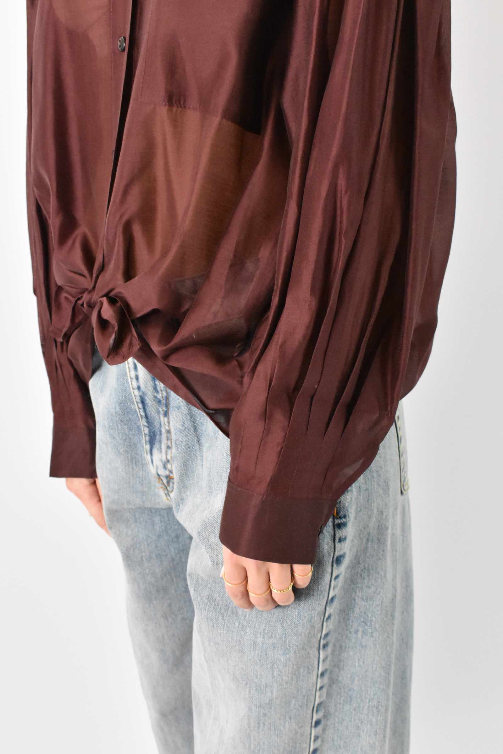 Camicia nodo e tasca