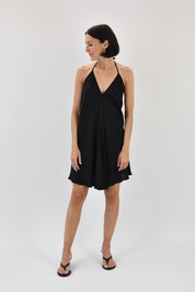Mini dress raso