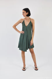 Mini dress raso
