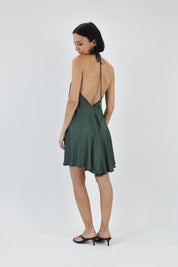 Mini dress raso
