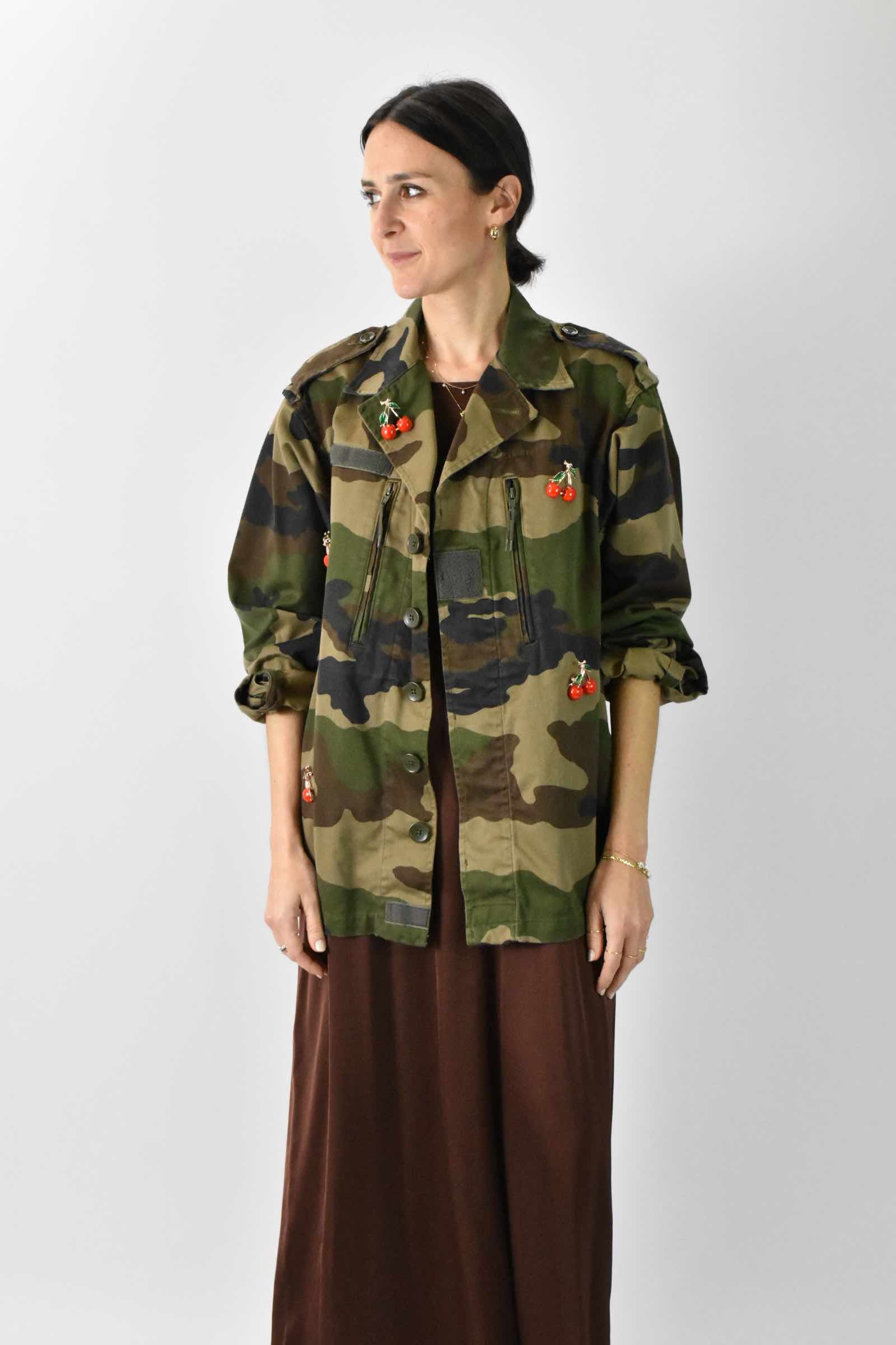 Sahariana camouflage ciliege