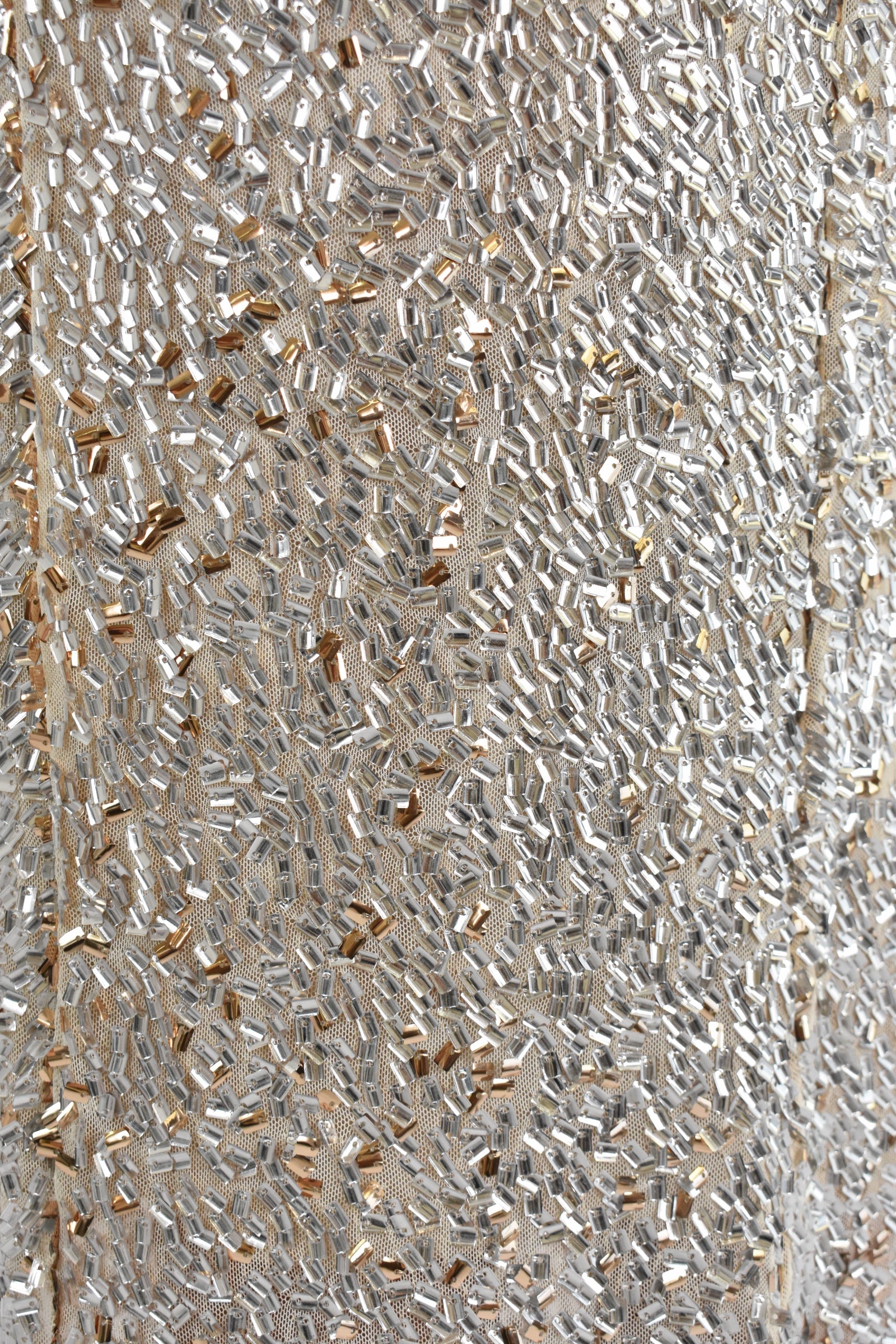 Abito lungo paillettes
