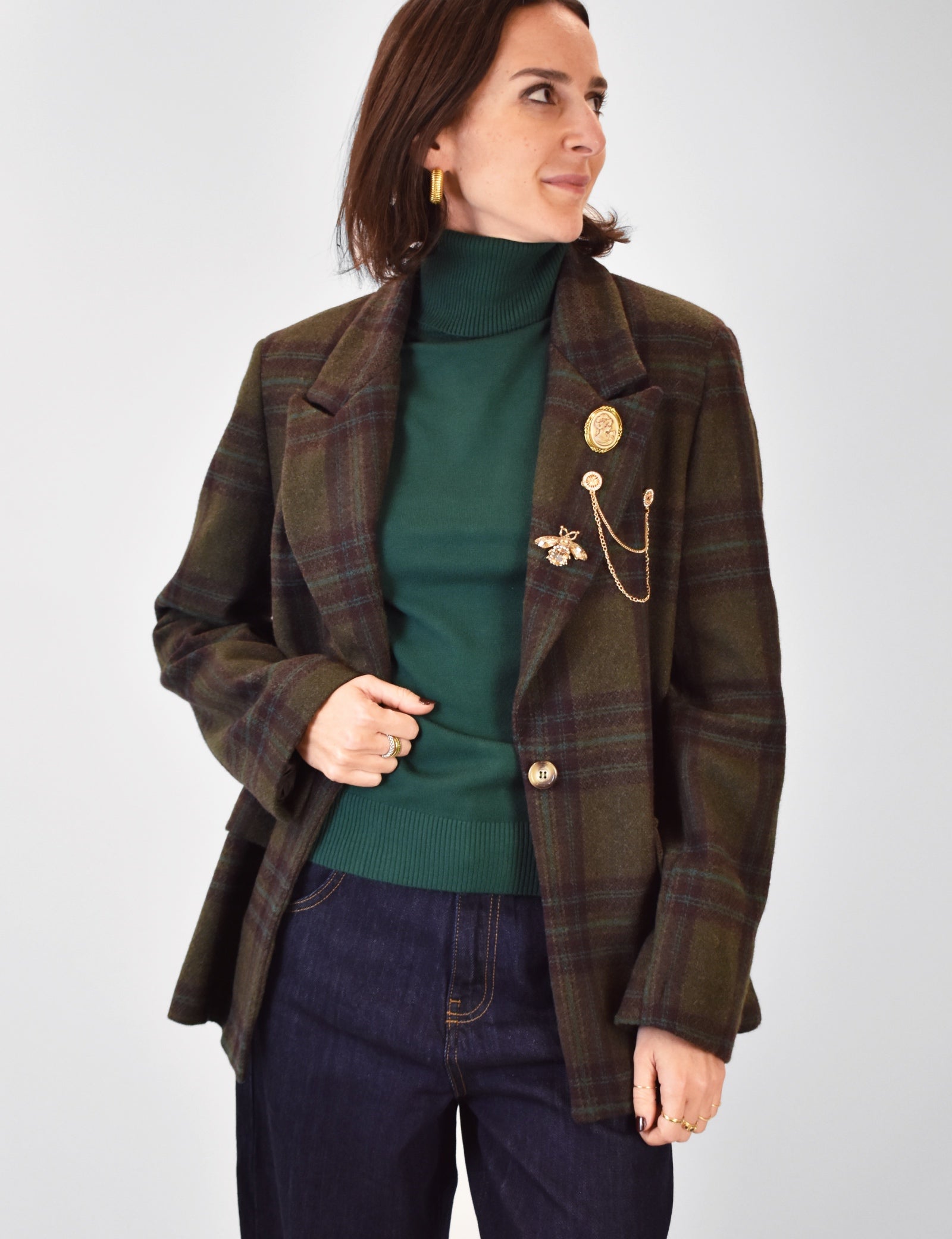 Maglia collo alto ciclista