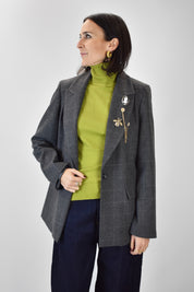 Maglia collo alto ciclista