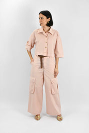 Camicia cotone boxy fit