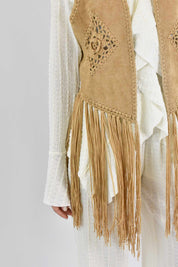 Gilet GIPSY frange