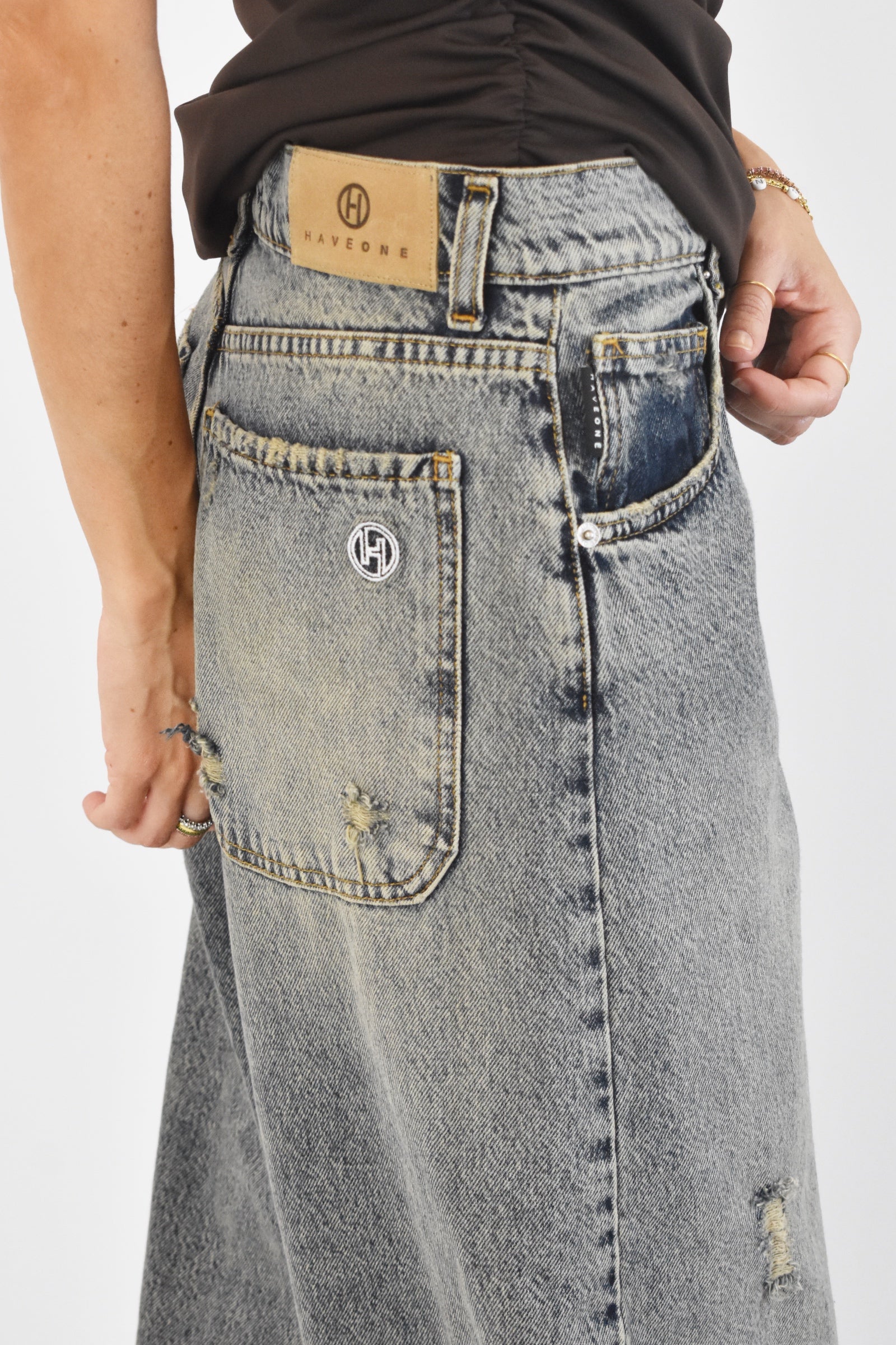 Jeans BELLA ston washed