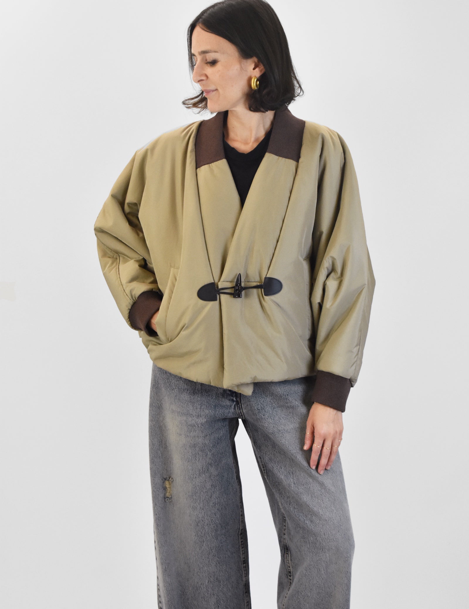 Bomber kimono pipistrello