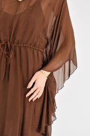Abito kimono misto seta
