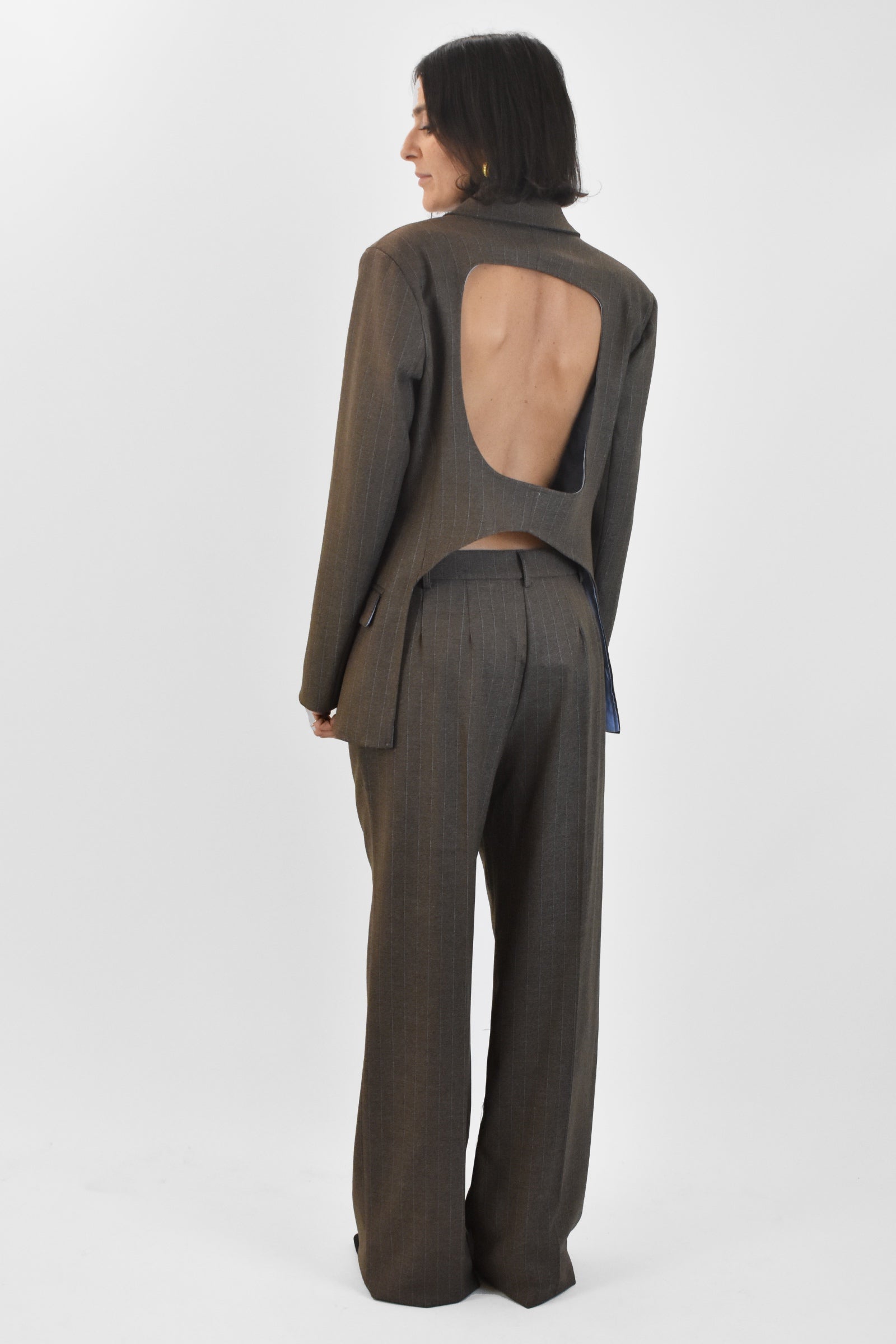 Blazer schiena nuda