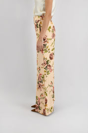Pantalone fiorato