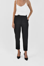 Pantalone gessato relax fit