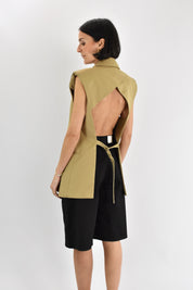 Gilet open back