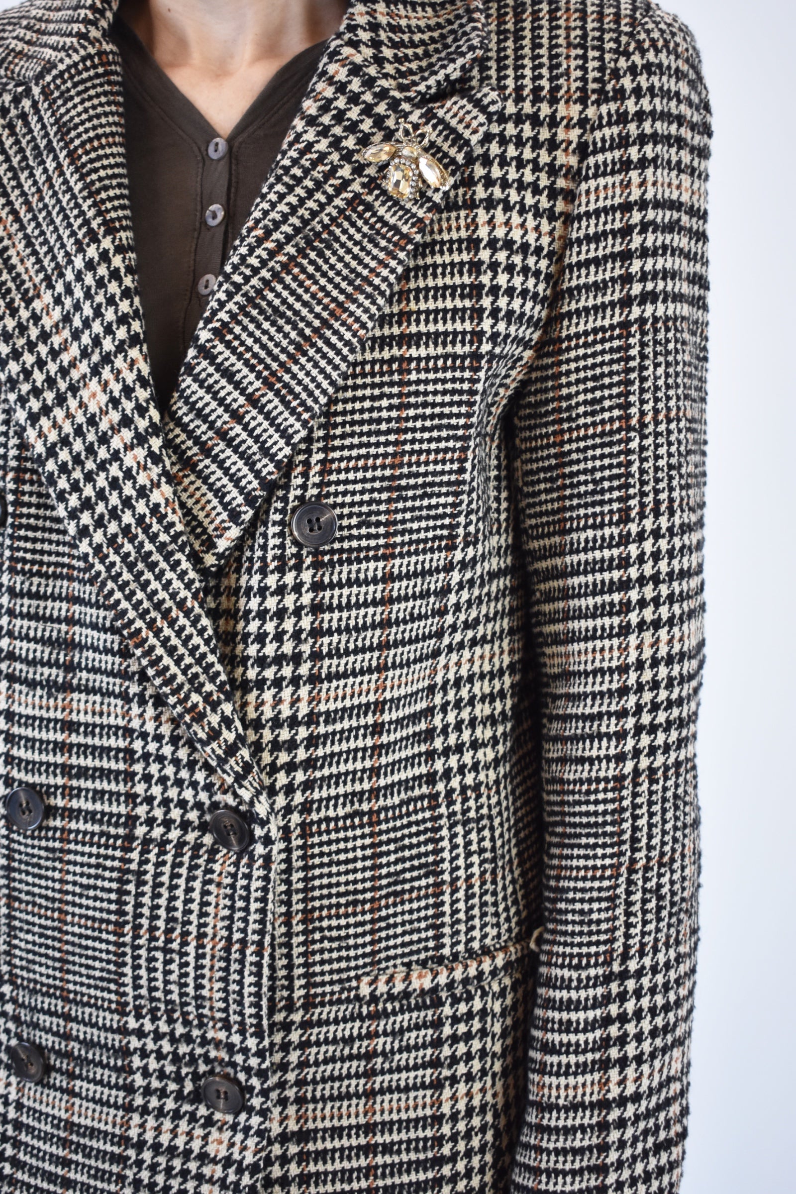 Giacca p.poule doppiopetto