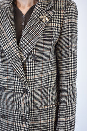 Giacca p.poule doppiopetto