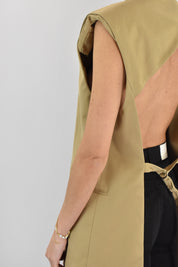 Gilet open back