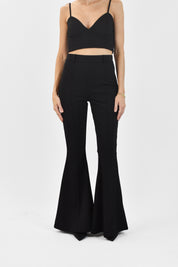 Pantalone zampa punto milano
