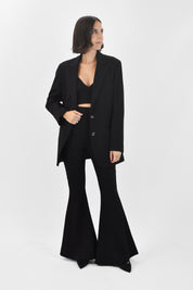 Top crop punto milano