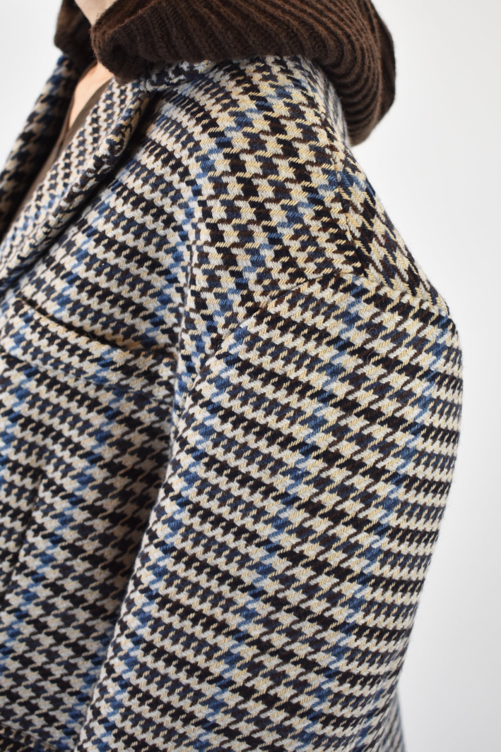 Giacca p.poule con cappuccio