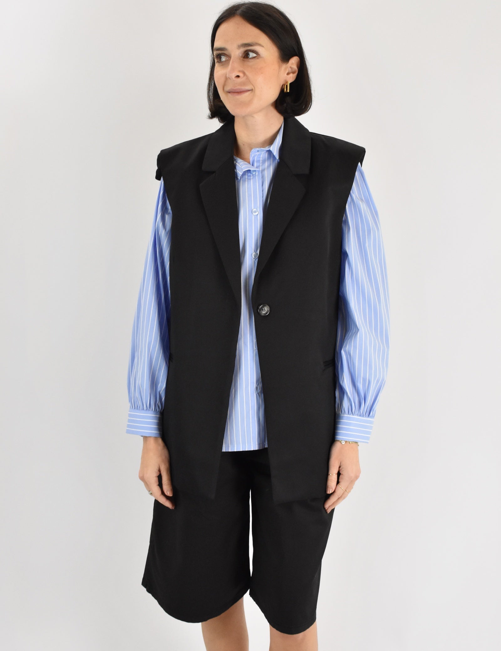 Gilet open back