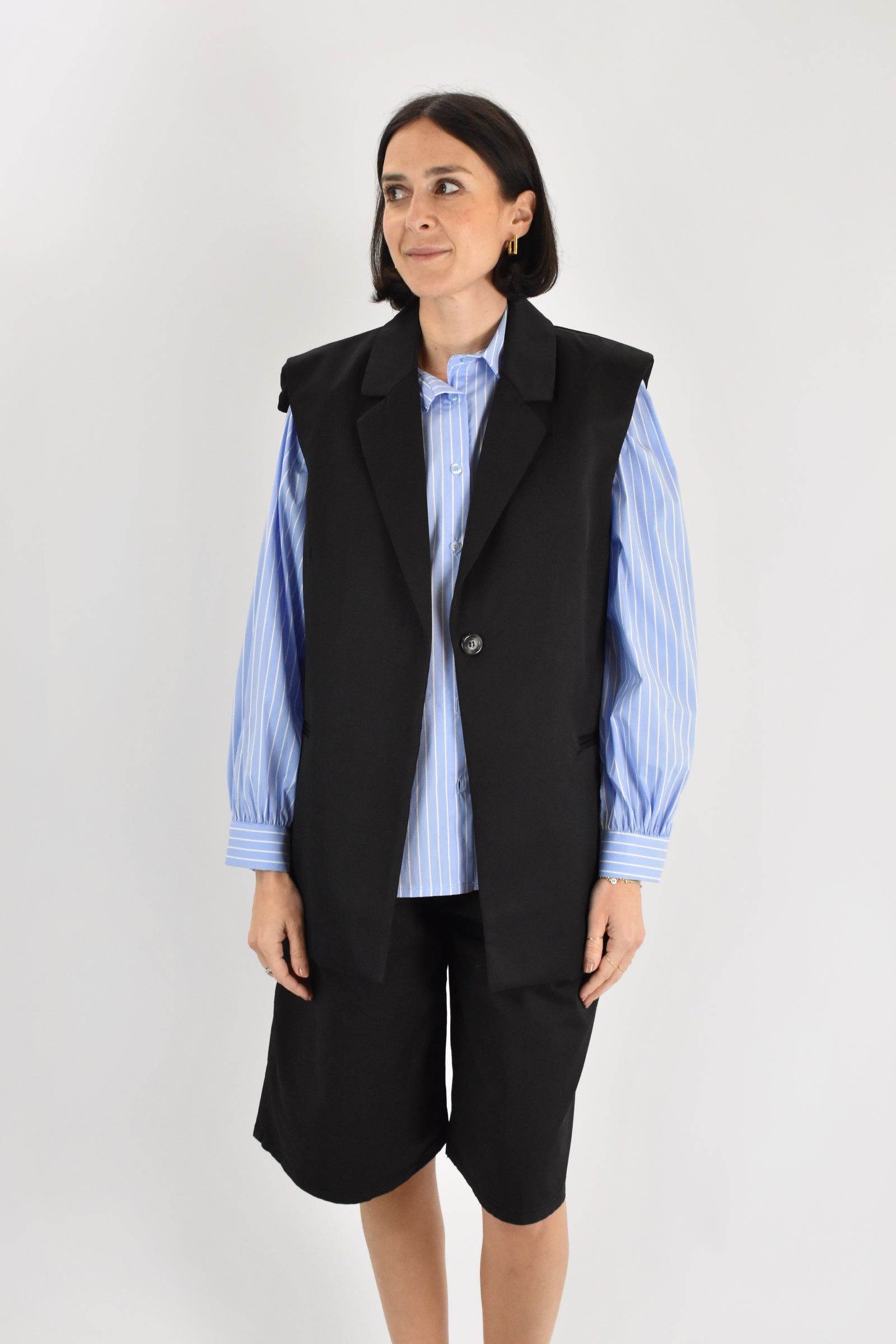 Gilet open back