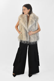 Gilet ecopelliccia